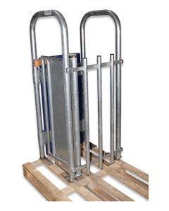 Exit gate unlocked pivot point rh - assembled CM/ESF